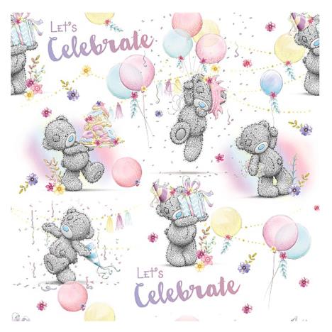 3m Let's Celebrate Me to You Bear Roll Wrap £2.50